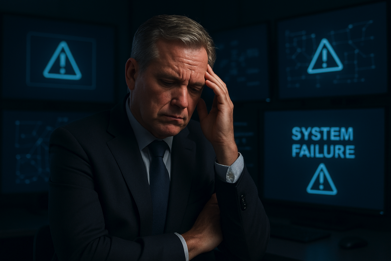 Aviation Executive Managing Technology Challenges